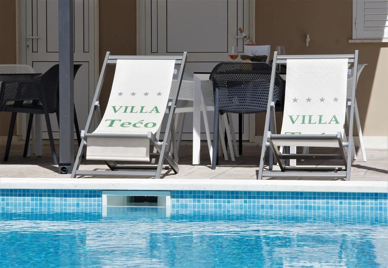 Villa Teco - Moderne Apartments Mit Pool Und Meerblick Trogir